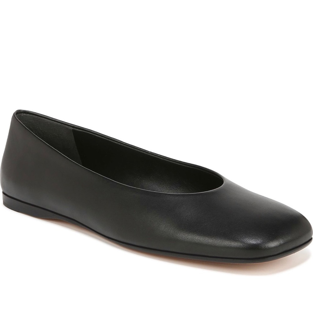 Vince Cesta Square Toe Ballet Flat (Women)

10M, BLACK